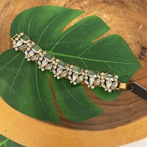JCrew Blinged Jeweled Gild Tone Bracelet NWT!
